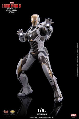 King Arts Iron Man Mark39 1/9TH Scale Diecast Figure