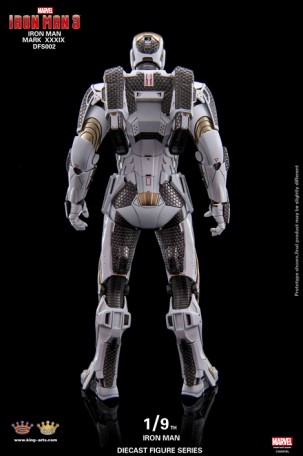 King Arts Iron Man Mark39 1/9TH Scale Diecast Figure