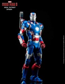 King Arts Iron Man Iron Patriot 1/9TH Scale Diecast Figure