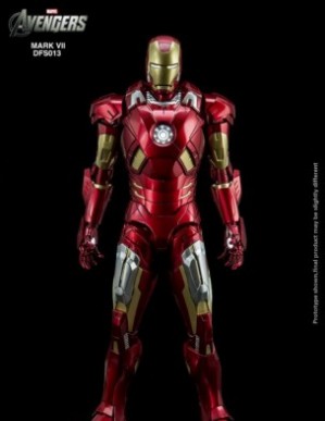 King Arts Iron Man Mark 7 1/9TH Scale Diecast Figure
