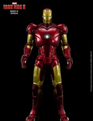 King Arts Iron Man Mark 3 1/9TH Scale Diecast Figure