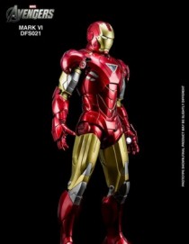 King Arts Iron Man Mark6 1/9TH Scale Diecast Figure