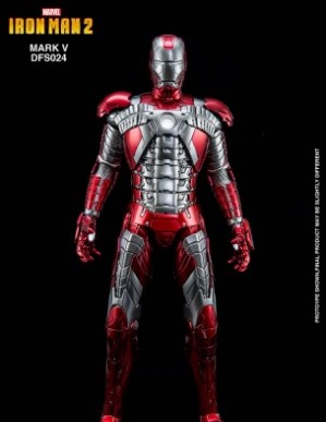 King Arts Iron Man Mark5 1/9TH Scale Diecast Figure