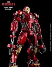 King Arts Iron Man MK35 Red Snapper 1/9TH Scale Diecast Figure