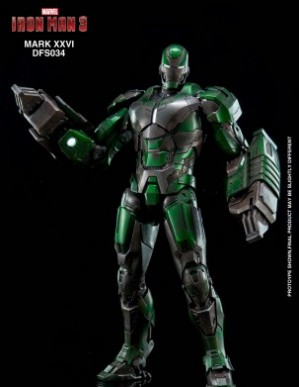 King Arts Iron Man Mark26 Gamma 1/9TH Scale Diecast Figure