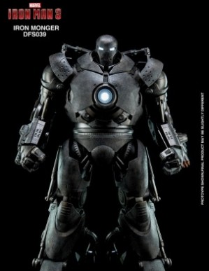 King Arts Iron Man Iron Monger 1/9TH Scale Diecast Figure