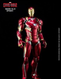 King Arts Captain America Civil War Iron Man Mark46 1/9TH Scale Diecast Figure