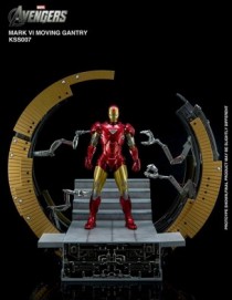 King Arts Iron Man 1/9TH Scale Mark 6 Moving Gantry