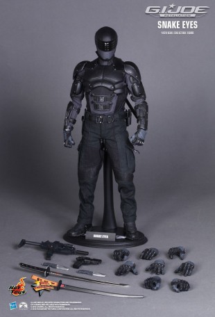 Hot Toys G.I. JOE RETALIATION SNAKE EYES 1/6TH Scale Figure