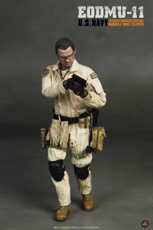 Soldierstory US.NAVY EOD Mobile Unit 11 1/6TH Scale Action Figure