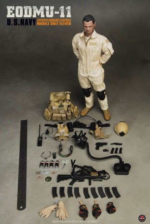 Soldierstory US.NAVY EOD Mobile Unit 11 1/6TH Scale Action Figure