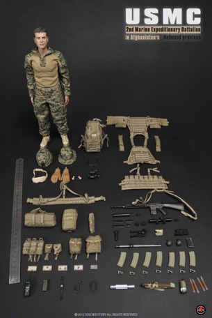 Soldierstory USMC Expeditionary Battalion 1/6TH Scale Action Figure