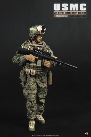 Soldierstory USMC Expeditionary Battalion 1/6TH Scale Action Figure