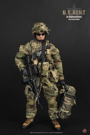 Soldierstory US.ARMY in AFG M249 Gunner 1/6TH Scale Action Figure