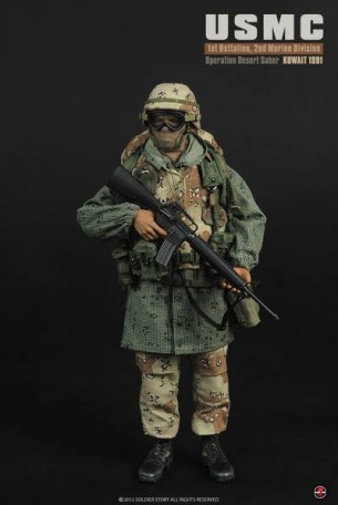 Soldierstory USMC Operation Desert Saber 1/6TH Scale Action Figure