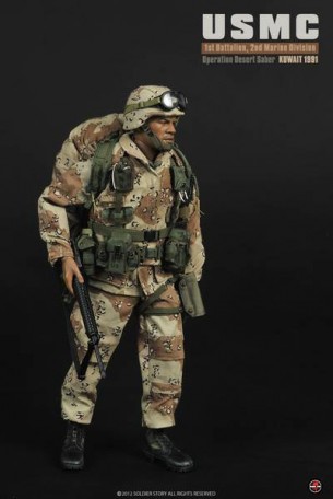 Soldierstory USMC Operation Desert Saber 1/6TH Scale Action Figure