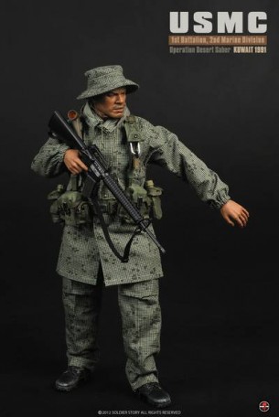 Soldierstory USMC Operation Desert Saber 1/6TH Scale Action Figure