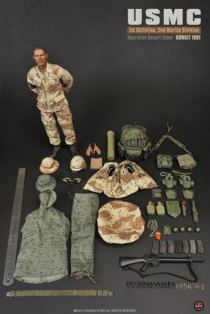 Soldierstory USMC Operation Desert Saber 1/6TH Scale Action Figure