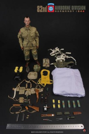 Soldierstory 82nd AIRBORNE DIVISION NORMANDY 1944 1/6TH Scale Figure