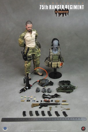 Soldierstory 75th Ranger Regiment In Afghanistan 1/6TH Scale Figure