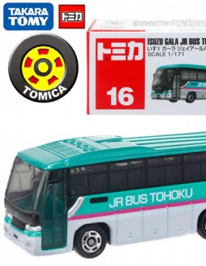 Takara Tomy Tomica #16 Isuzu Gala JR Bus Tohoku Diecast Model Car
