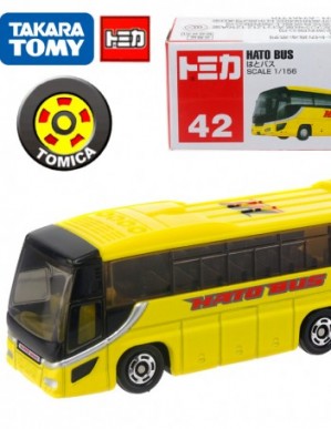 Takara Tomy Tomica #42 Isuzu Gala Hato Bus Diecast Model Car