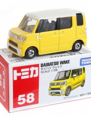 Takara Tomy Tomica #58 Daihatsu Wake Diecast Model Car