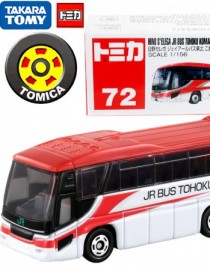 Takara Tomy Tomica #72 Hino Selega JR Tohoku Komachi Color Diecast Model Car