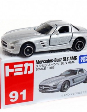 Takara Tomy Tomica #91 Mercedes-benz SLS AMG Diecast Model Car