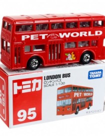 Takara Tomy Tomica #95 London Bus Diecast Model Car