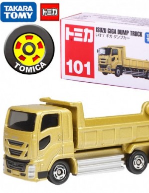 Takara Tomy Tomica #101 Isuzu Giga Dump Truck Diecast Model Car