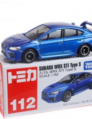 Takara Tomy Tomica #112 Subaru WRX STI Type S Diecast Model Car