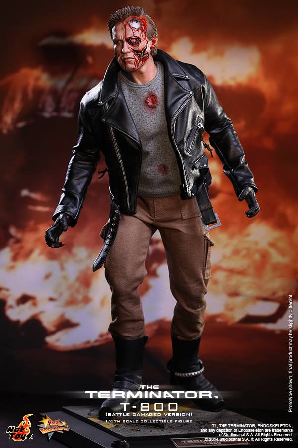 Hot Toys Announced The Terminator: 1/6th scale T-800 (Battle Damaged Version) 2